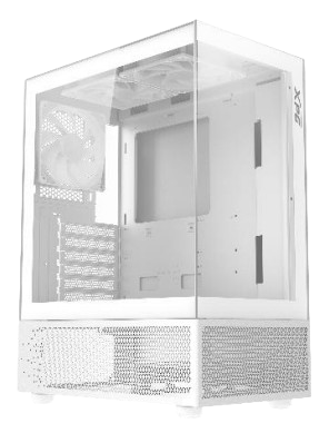 Geh XPG INVADER X MINI (ATX) Midi Tower weiß retail