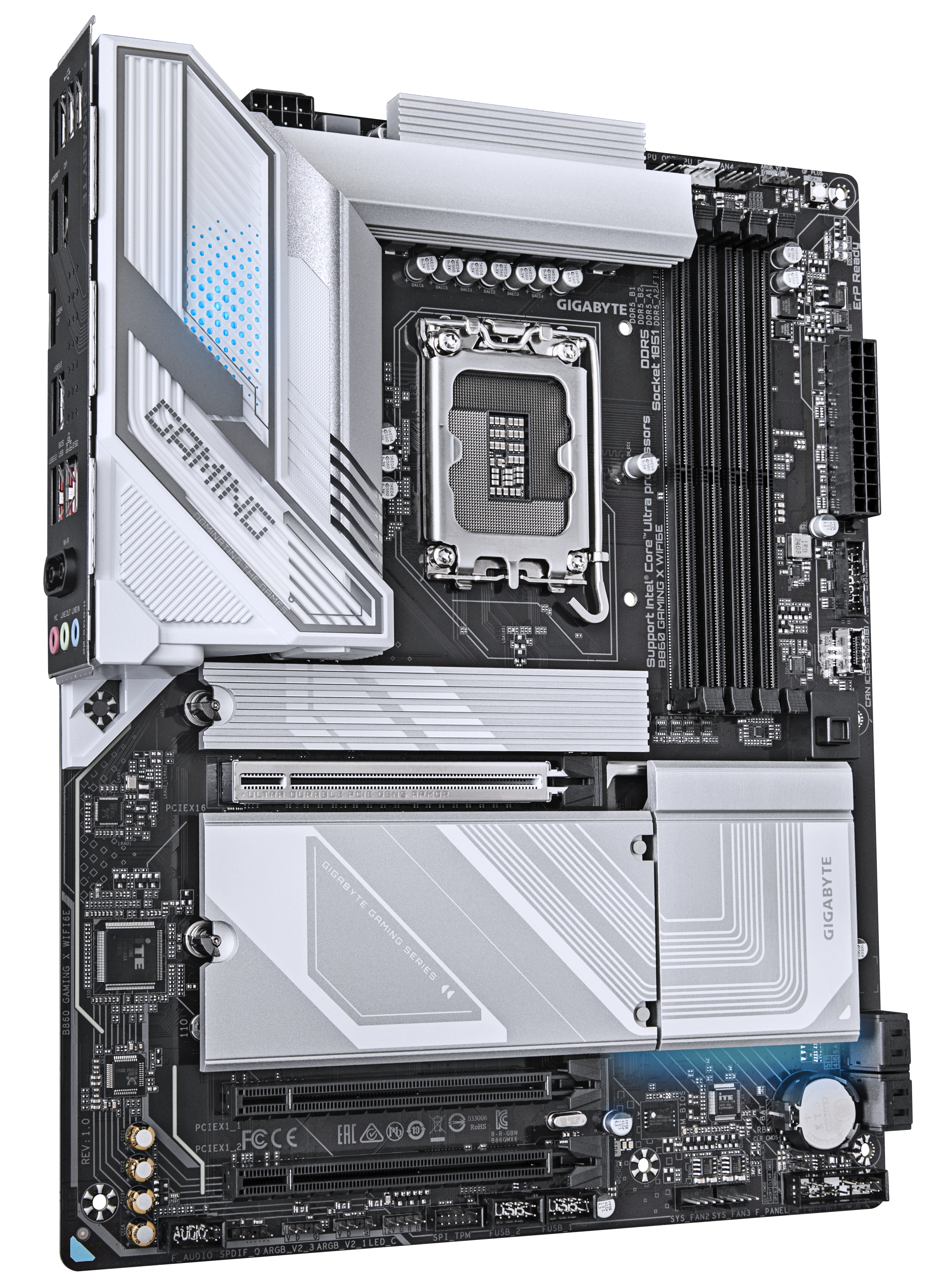 GIGABYTE B860 GAMING X WIFI6E LGA1851 4xDDR5 ATX HDMI DP USB WIFI MB