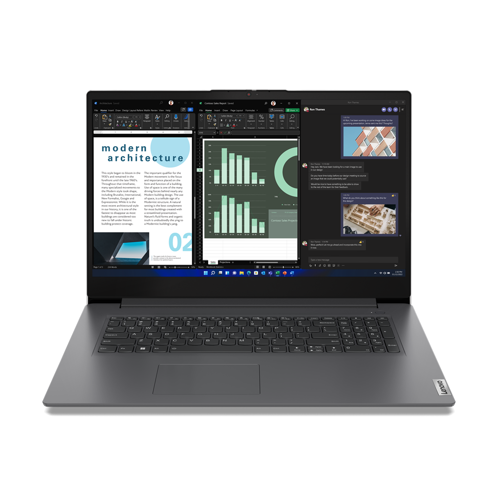 Lenovo V17 G4 IRU Laptop 43,9 cm (17,3 Zoll), 8 GB RAM, 512 GB SSD, Intel® Core™ i3-1315U