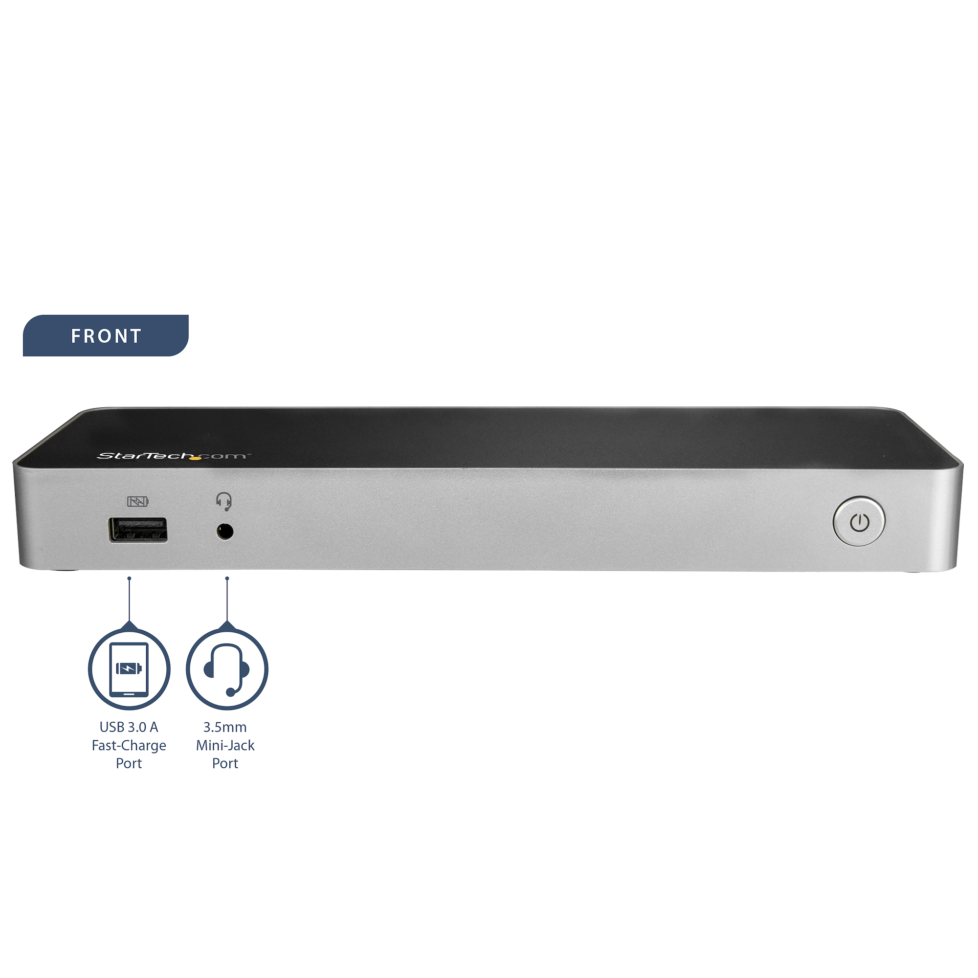 DUAL MONITOR USB C DOCK - PD .