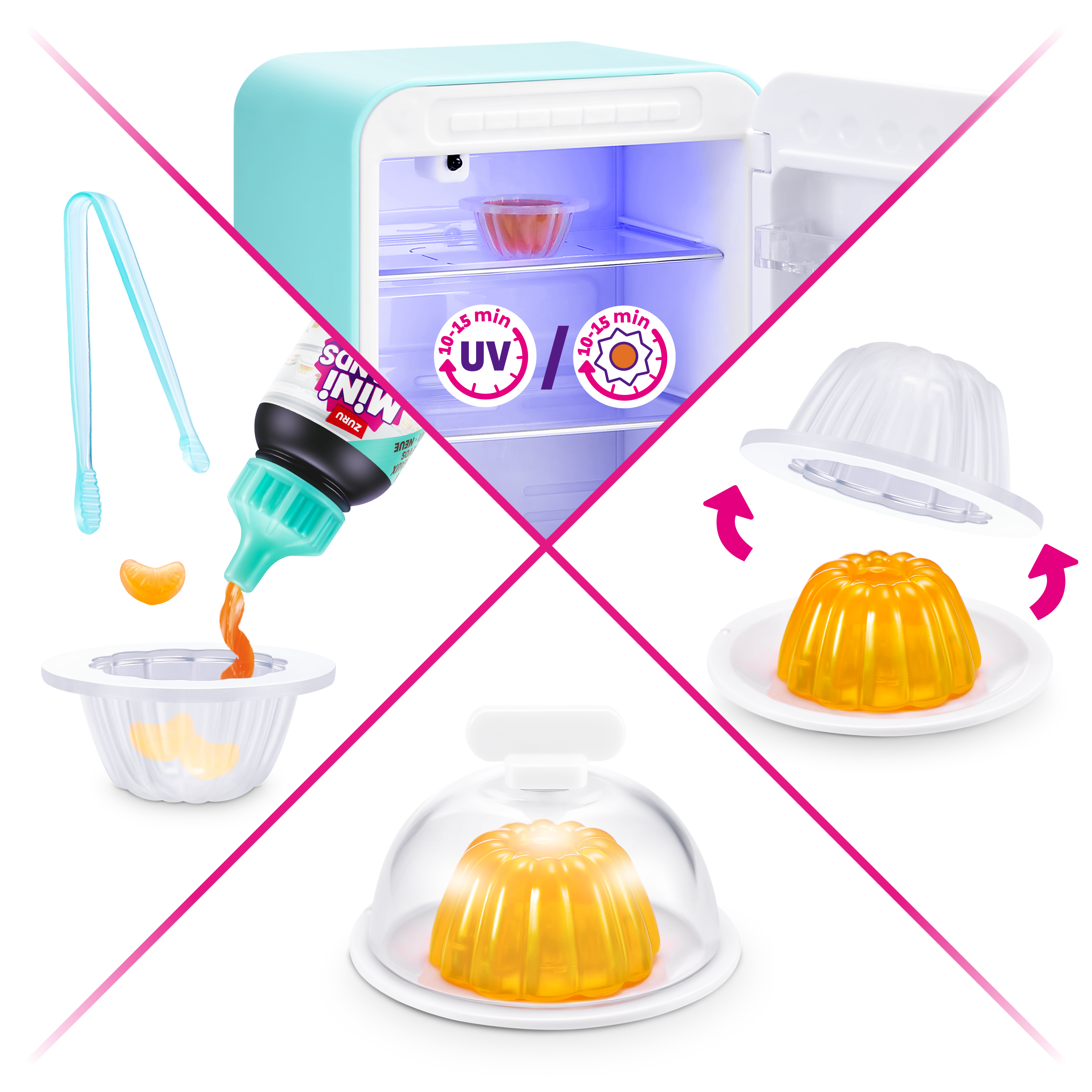 Mini Brands - mini minis Fill the Fridge Playset, Spielfigur
