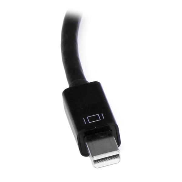 STARTECH.COM Mini DisplayPort to HDMI Video Converter mDP 1.2 to HDMI Active Adapter for UltraBook / Laptop 4K - 30Hz - Bla