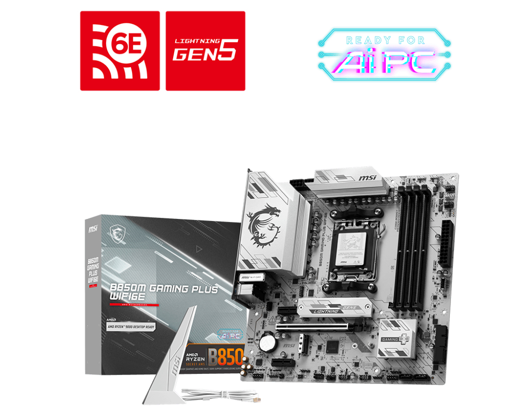 B850M GAMING PLUS WIFI6E, Mainboard