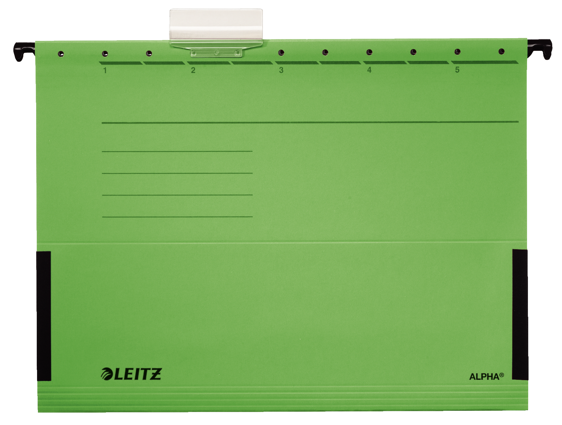 LEITZ Hängetaschen ALPHA® 1986 grün, 5 St.