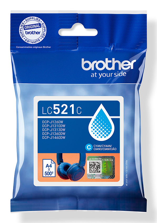 brother LC-521C cyan Druckerpatrone