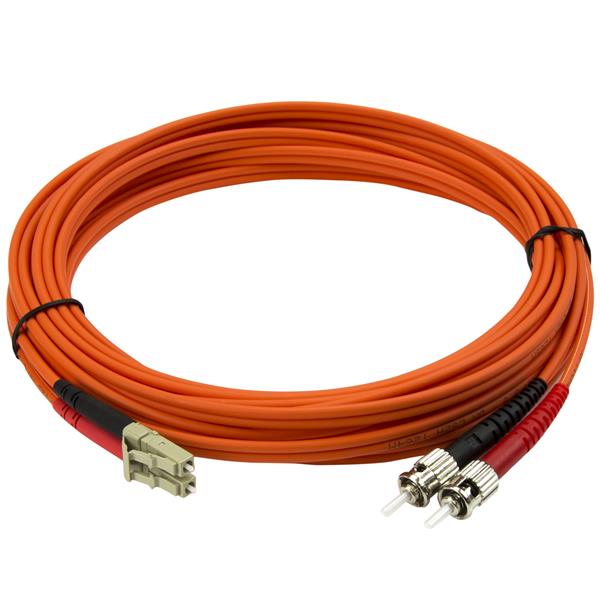 5M MM FIBER PATCH CABLE LC ST .