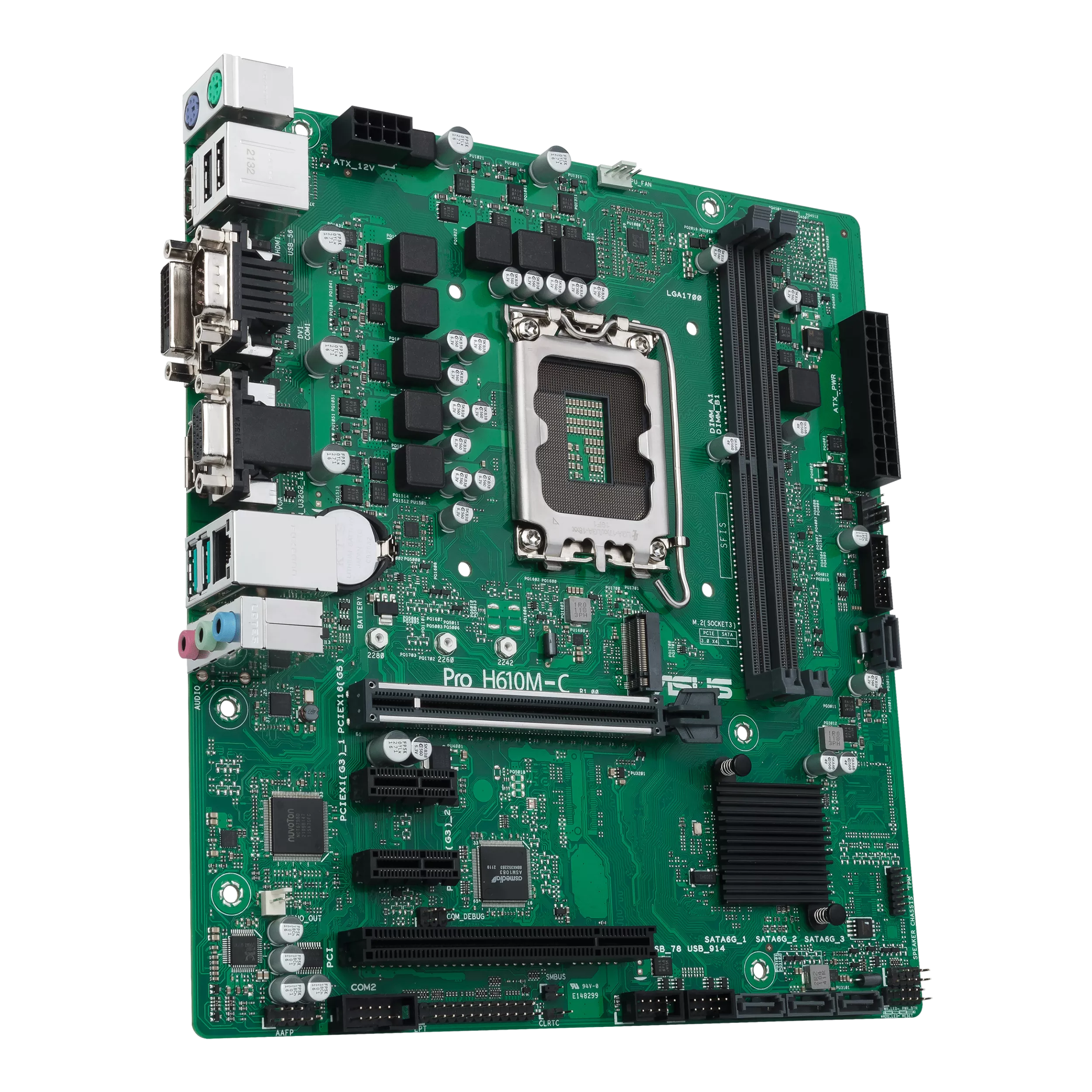 ASUS PRO H610M-C-CSM (INTEL,1700,DDR5,mATX)