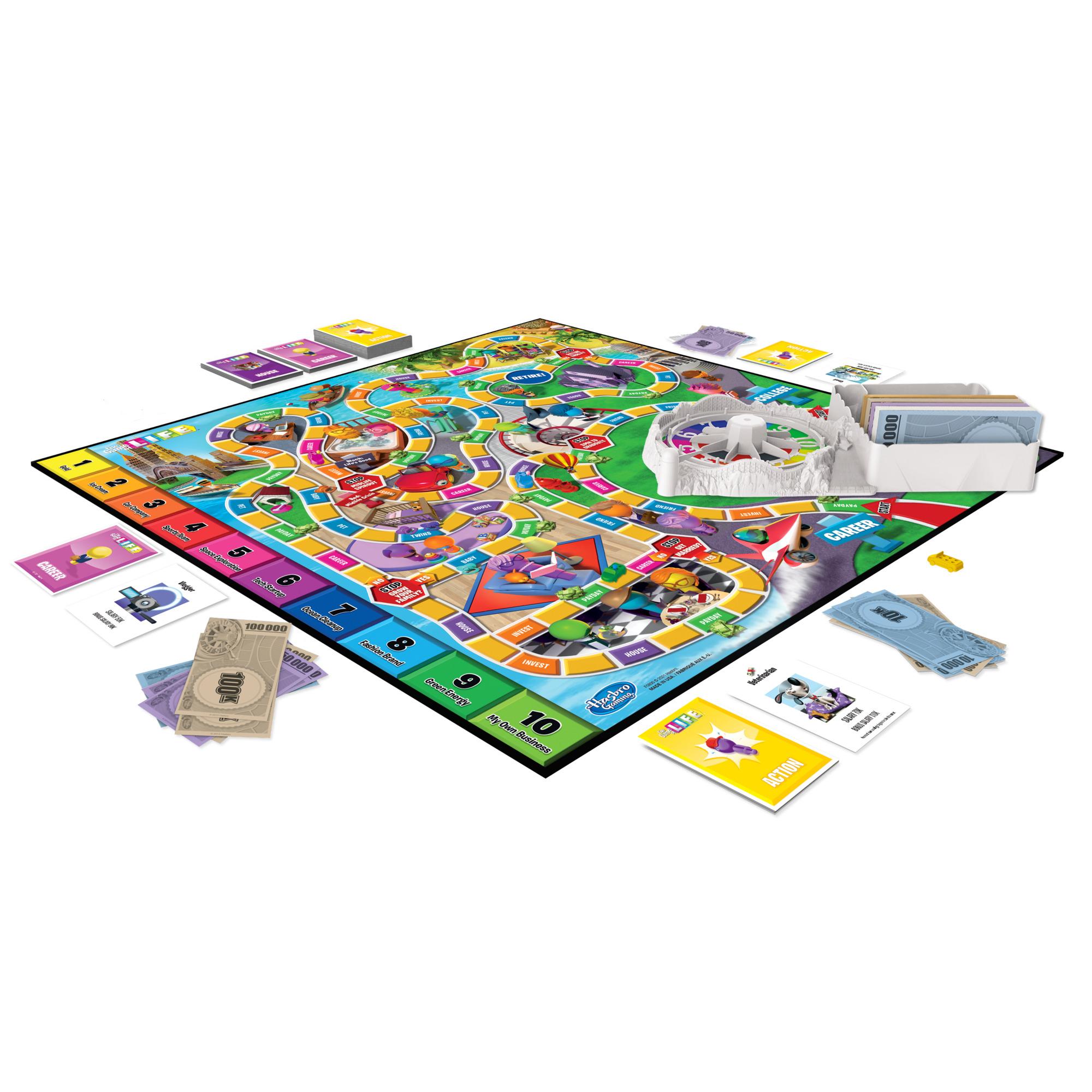 Hasbro Spiel des Lebens Brettspiel, 1 St.
