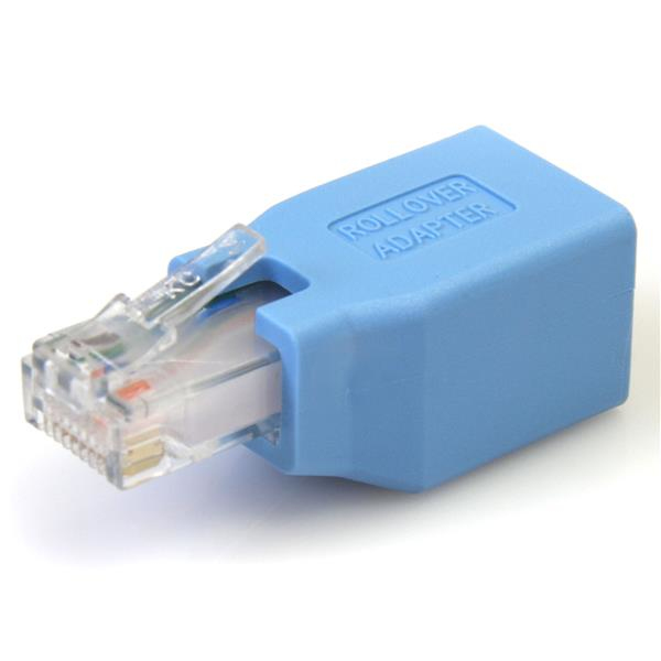 StarTech.com Cisco Konsolen Rollover Adapter RJ-45 blau