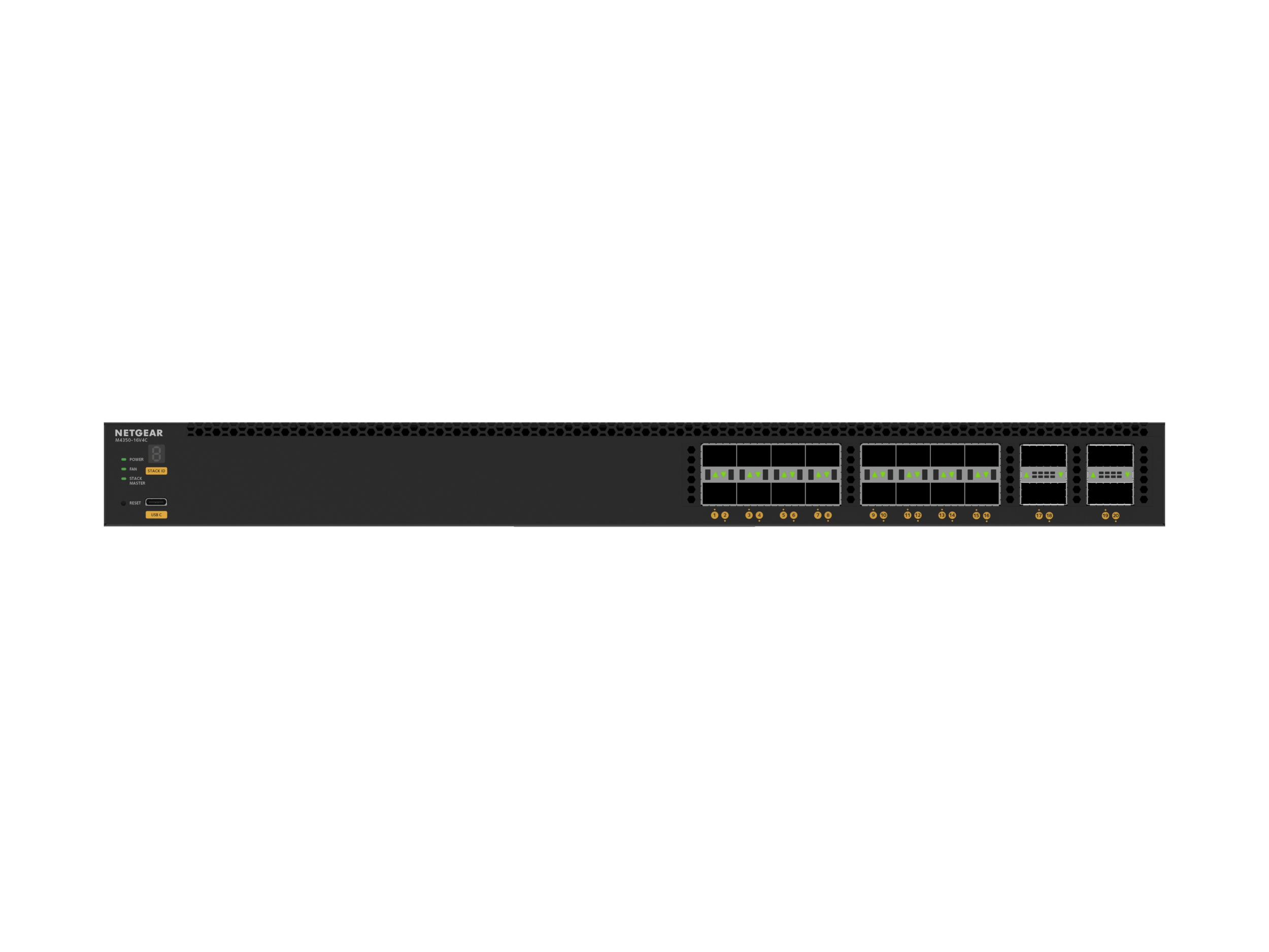 24-PORT 25G MANAGED SWITCH M4350-16V4C 16XSFP28 4XQSFP28