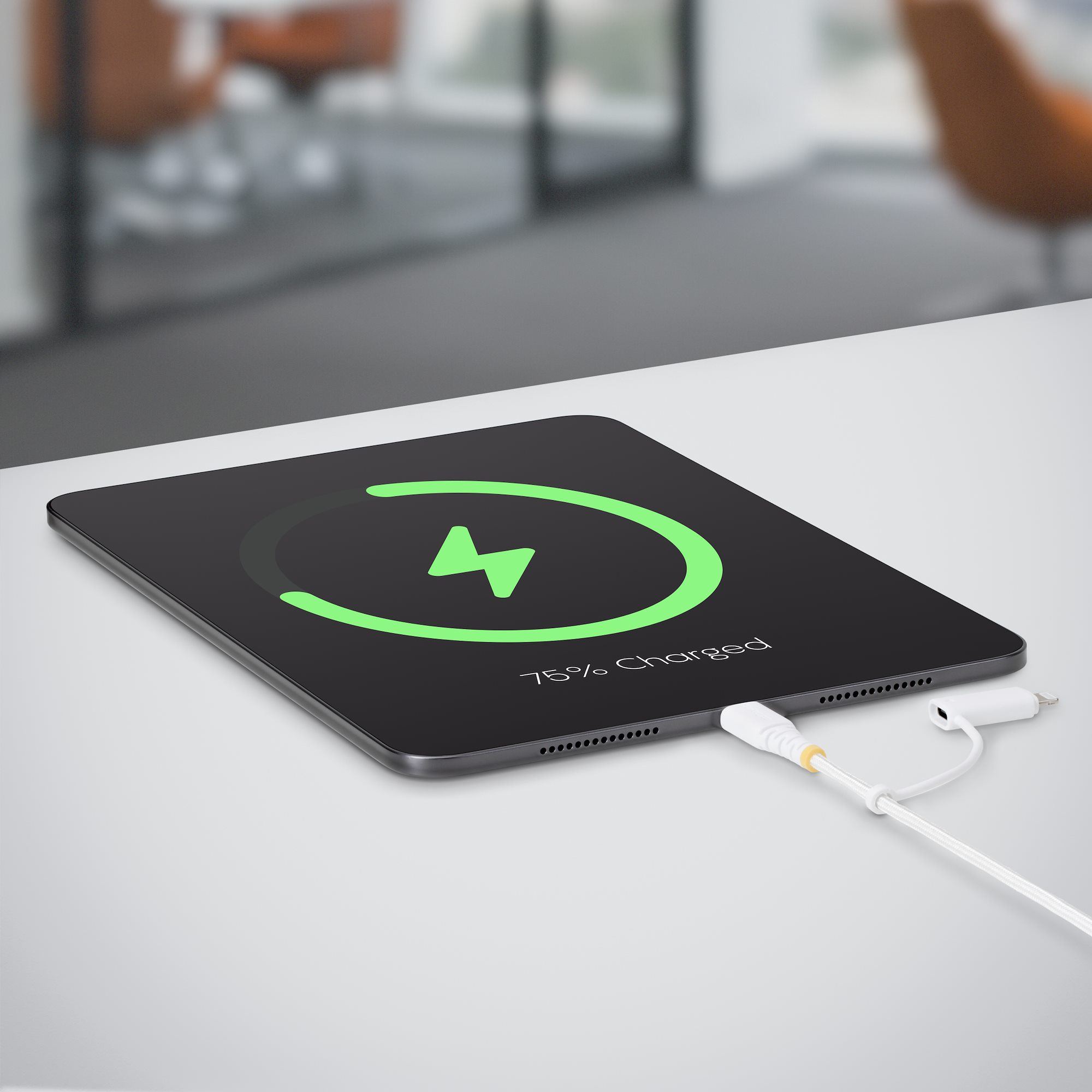 2M USB-C CABLE WITH LIGHTNING .