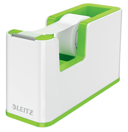 LEITZ Tischabroller WOW Duo Colour perlweiß/grün
