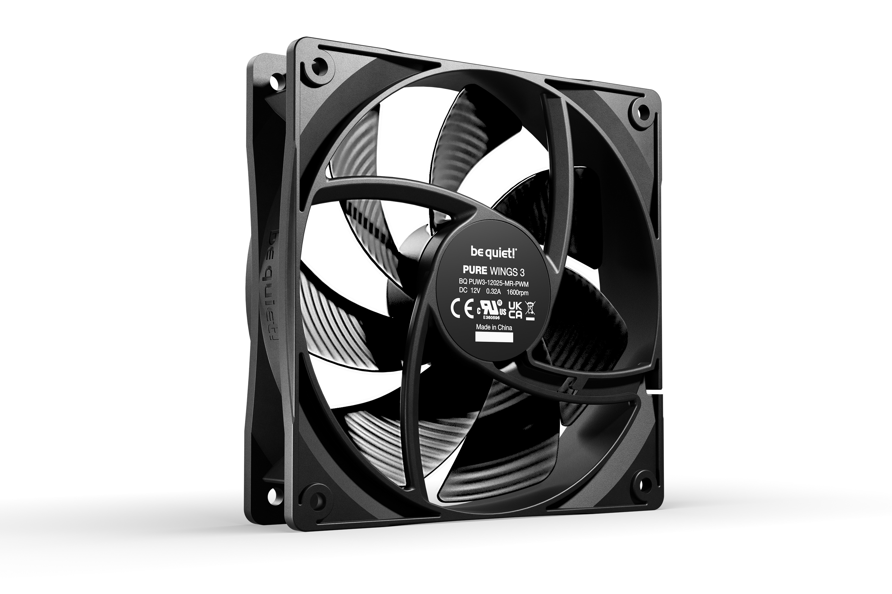 be quiet! Lüfter 120mm Pure Wings 3 PWM 3-Pack