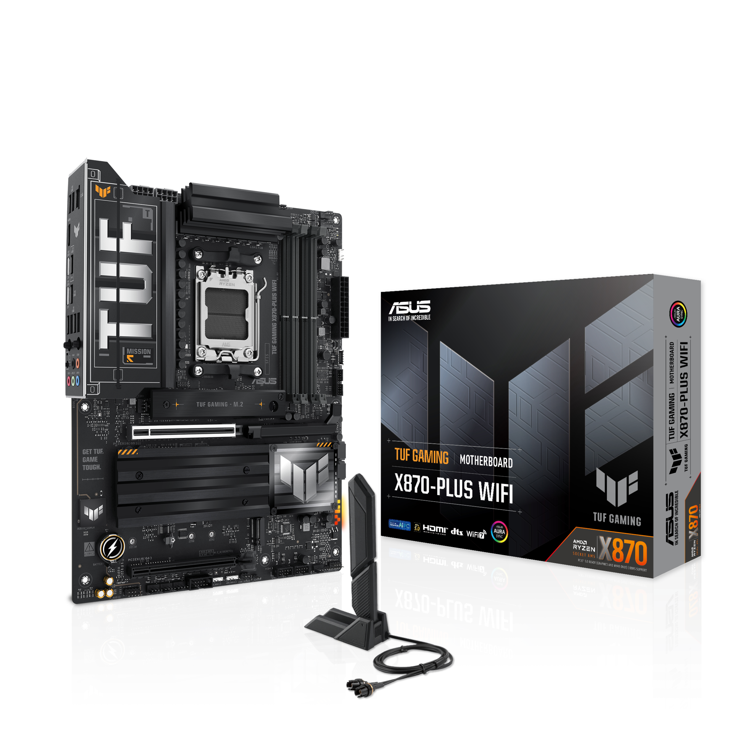 ASUS TUF GAMING X870-PLUS WIFI AM5 DDR5 ATX MB