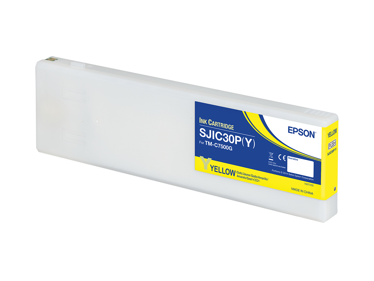 SJIC30P(Y) INK CARTRIDGE YLLW COLORWORKS C7500G