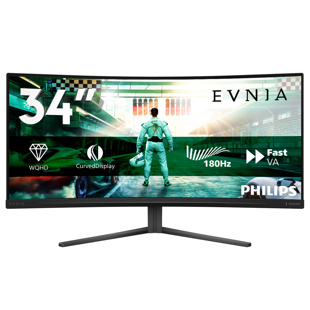 Evnia 34M2C3500L, Gaming-Monitor