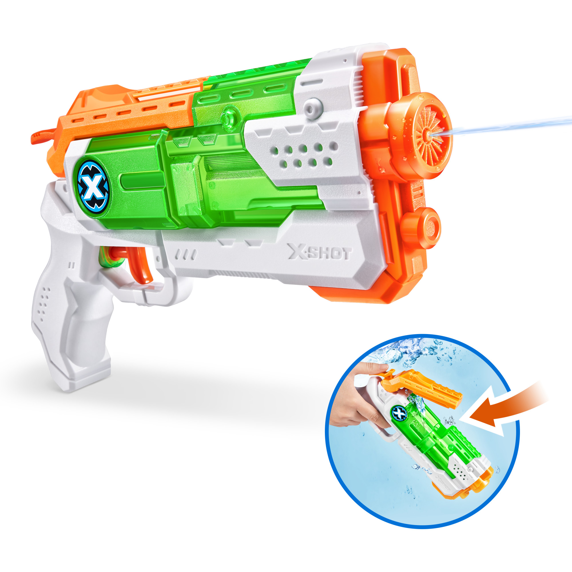 ZURU™ Wasserpistole XSHOT mehrfarbig, 1 St.