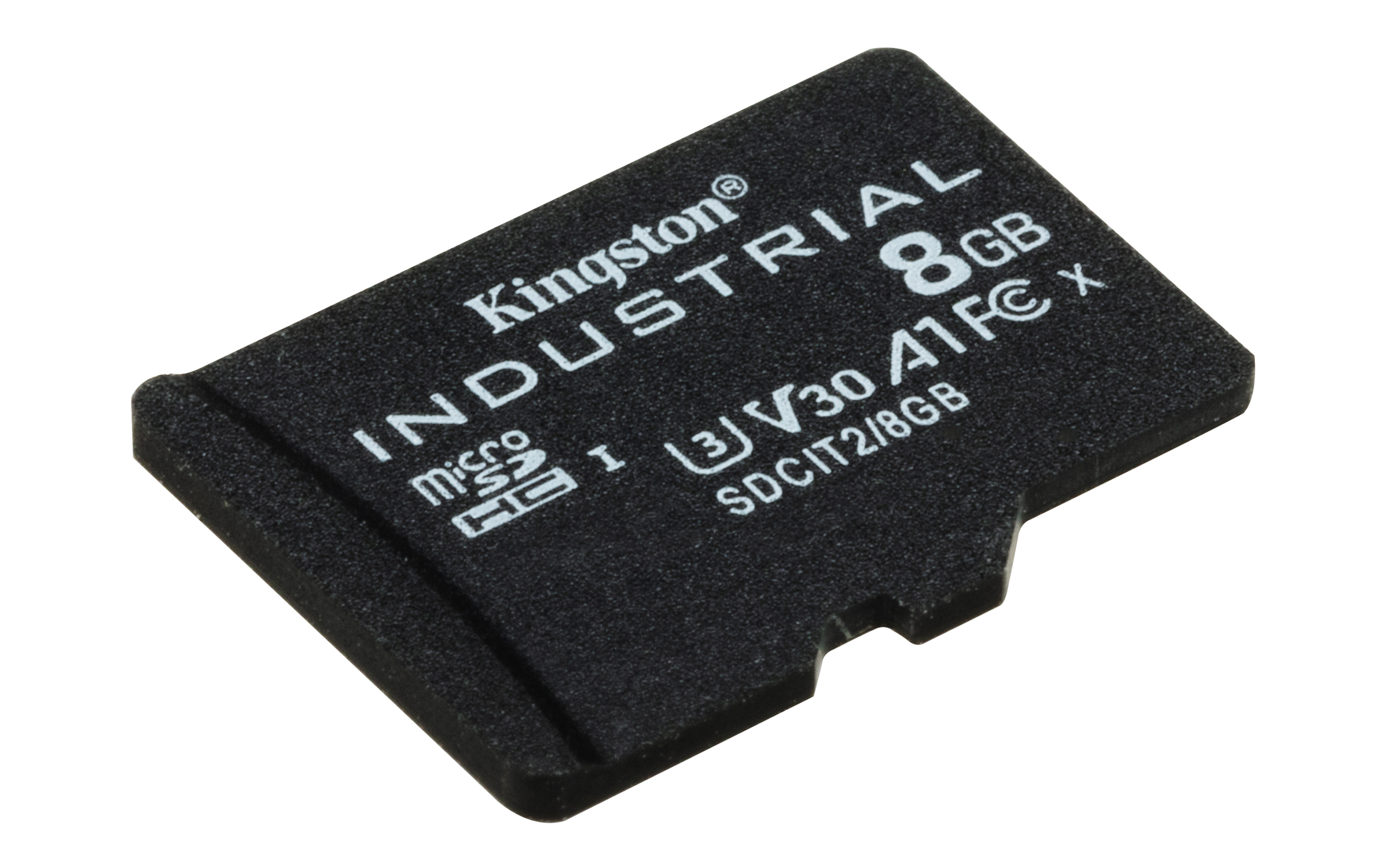 KINGSTON 8GB microSDHC Industrial C10 A1 pSLC Card Single Pack w/o Adapter