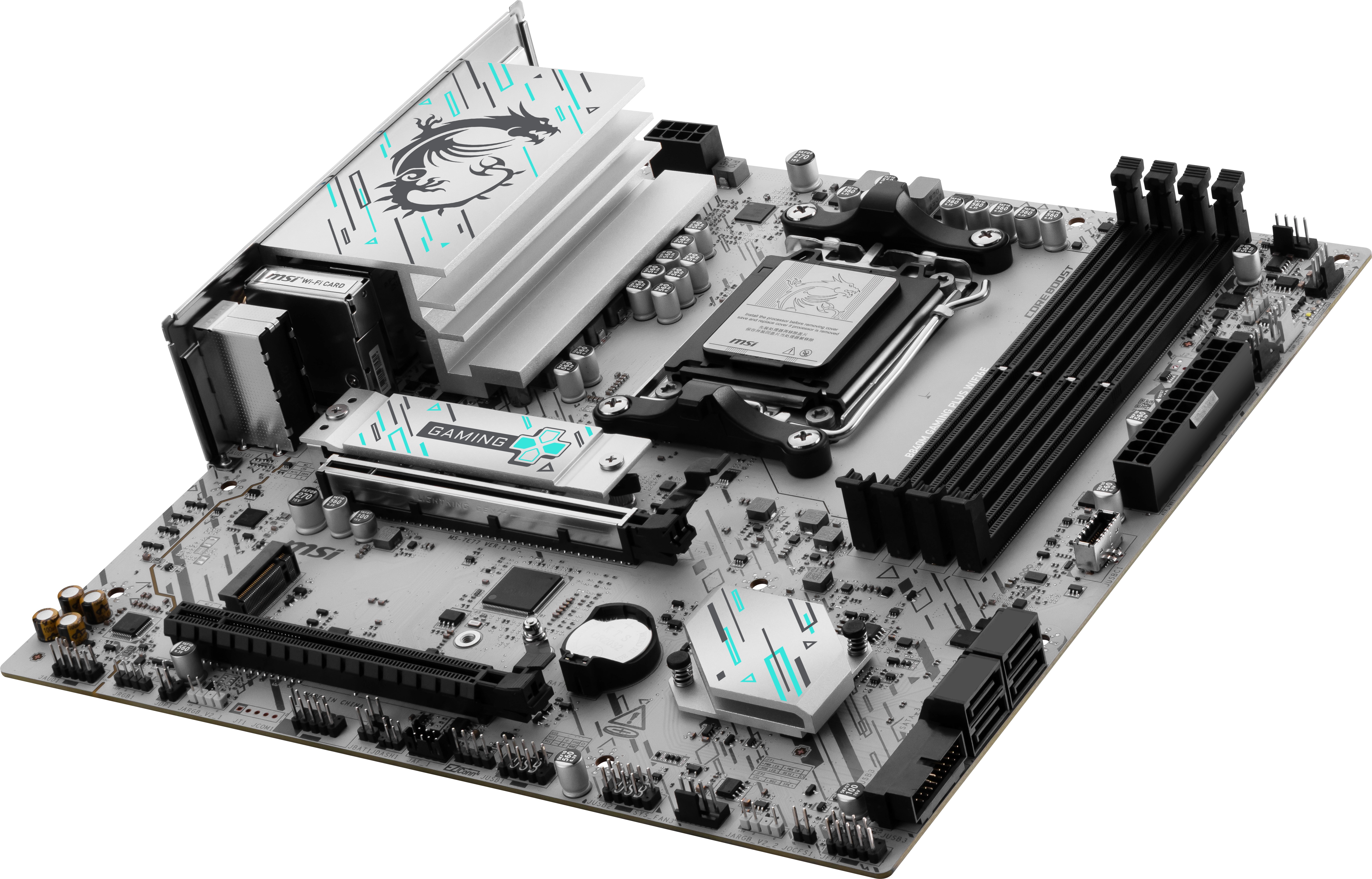 MSI B840M GAMING PLUS WIFI6E AM5 mATX MB