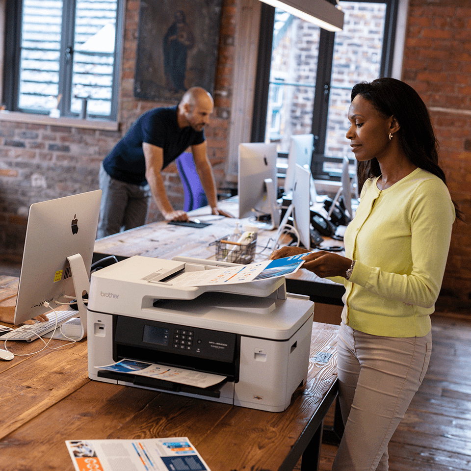 brother MFC-J6540DWE 4 in 1 Tintenstrahl-Multifunktionsdrucker grau, brother EcoPro Ready