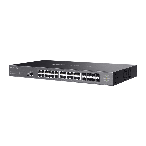 TP-LINK SX3832 Omada 24-Port 10GBASE-T L2+ Managed Switch 24x 10G RJ45 8x 10G SFP+
