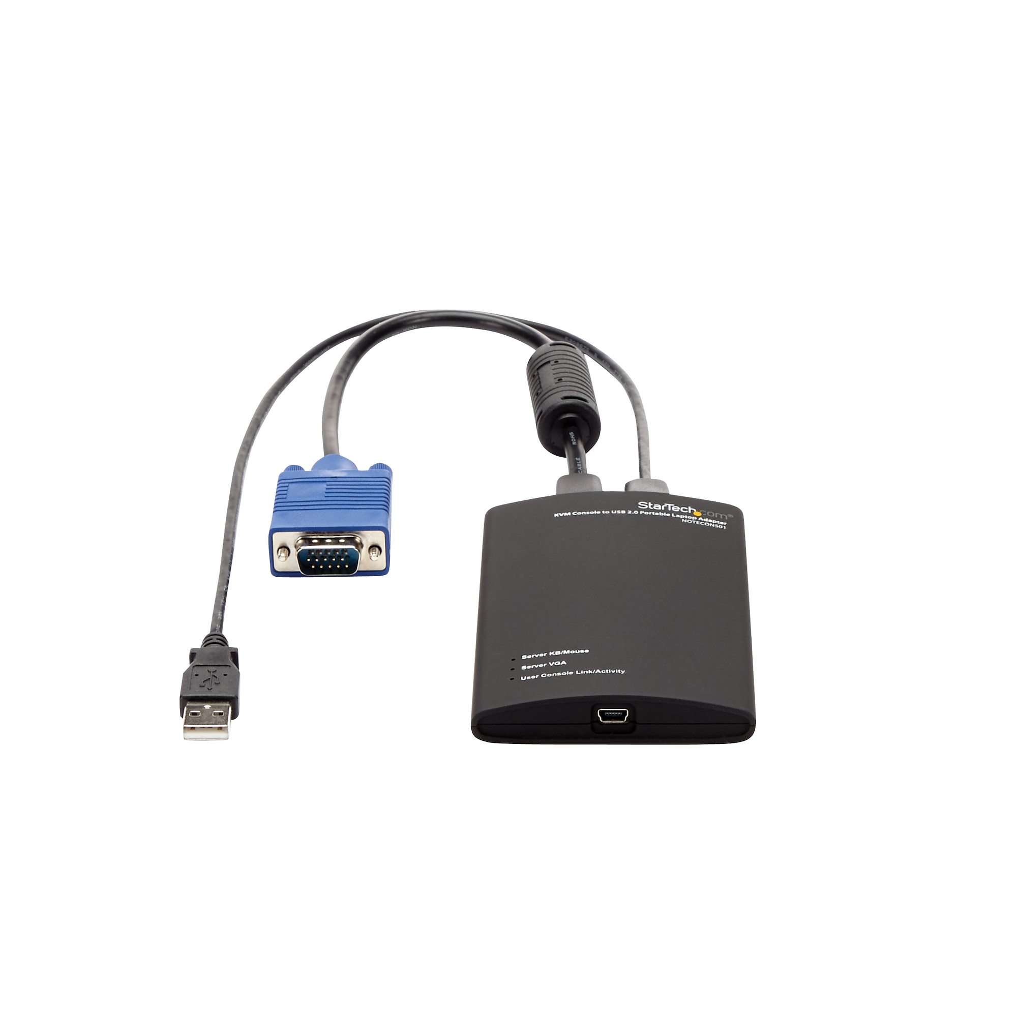KVM TO USB LAPTOP CRASH CART .