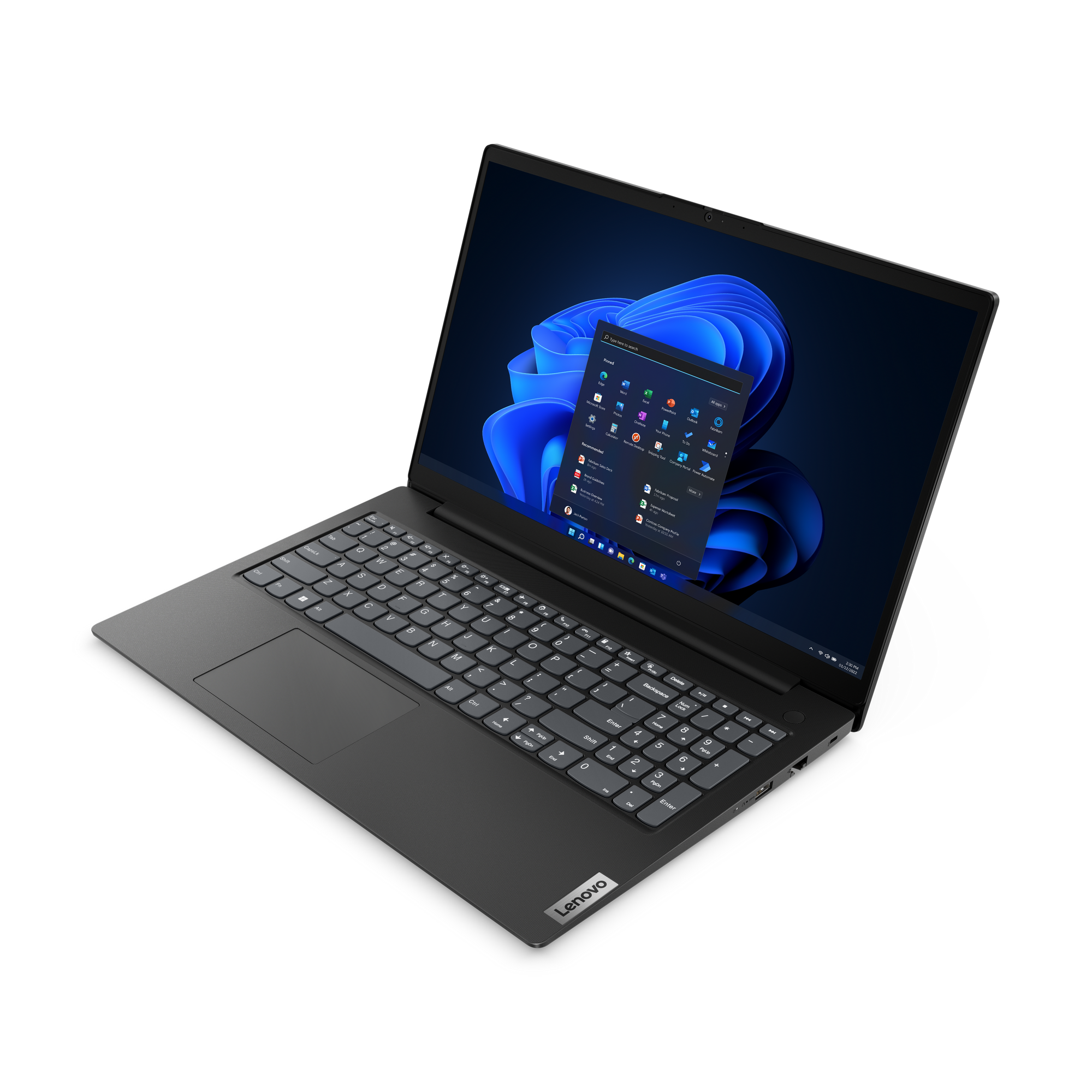 LENOVO V15 AMD G4 AMD Ryzen 5 7520U 39,62cm 15,6Zoll FHD 16GB 512GB SSD UMA W11P Black TopSeller