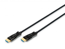 DIGITUS HDMI AOC Hybrid Glasfaserkabel, UHD 4K, 10 m