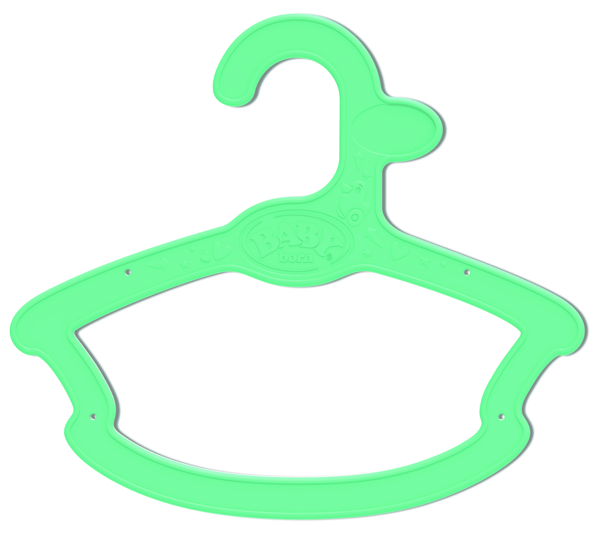 BABY born® Kleiderbügel 5er-Pack, Puppenzubehör