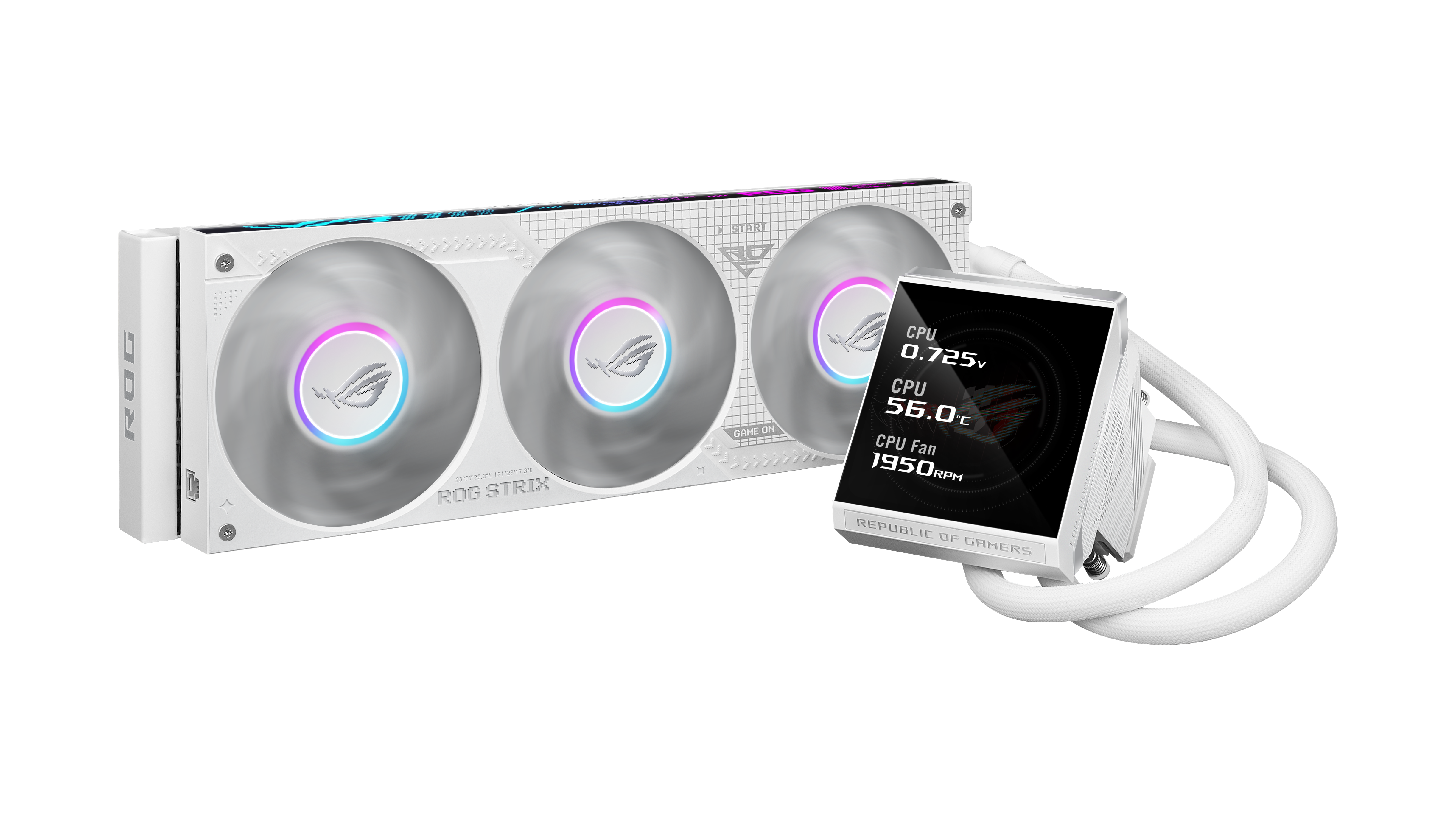 ASUS ROG STRIX LC IV 360 ARGB LCD WHITE