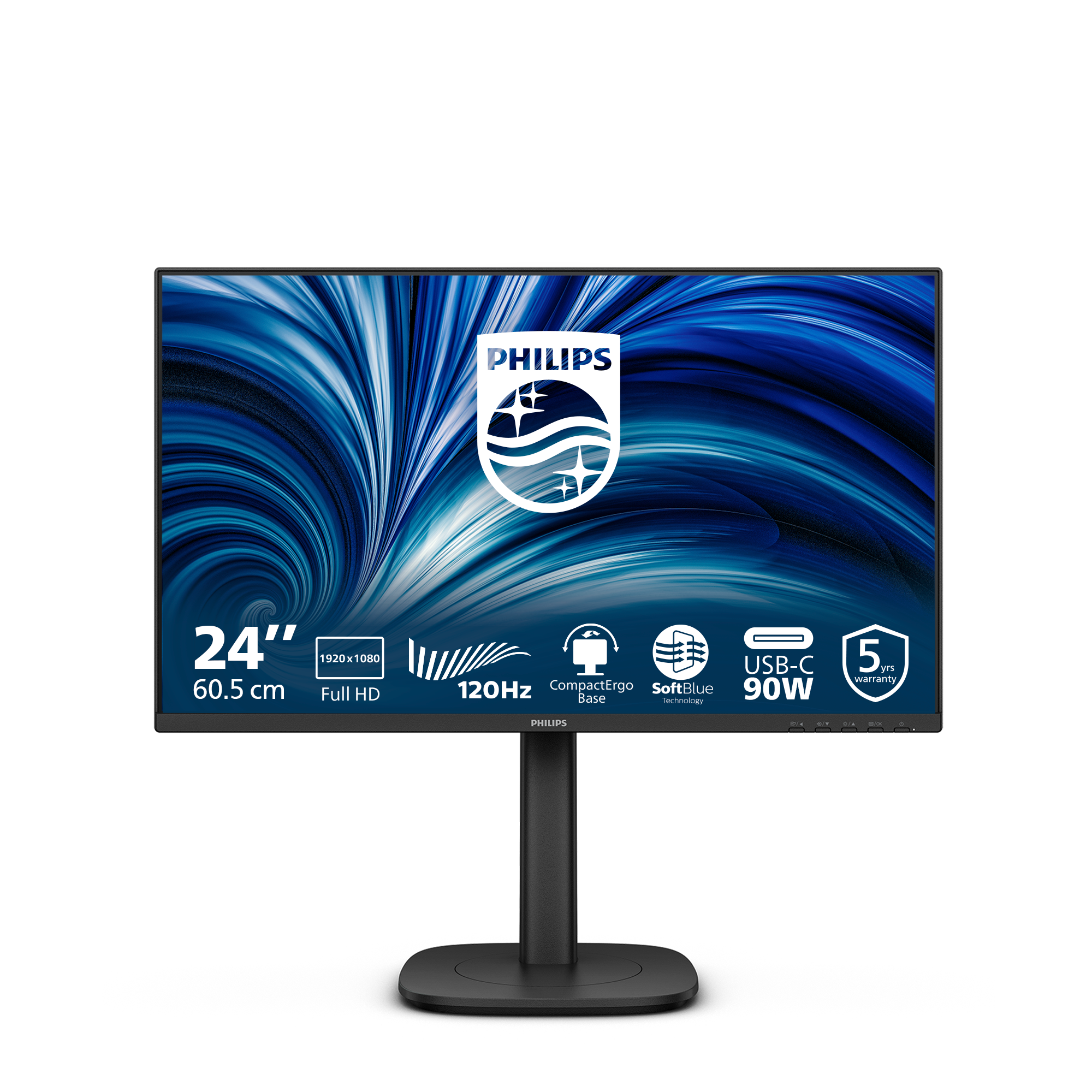 24B2U3301 23.8IN 60.45CM IPS 1920X1080 4 MS 16:9 BLACK HDMI