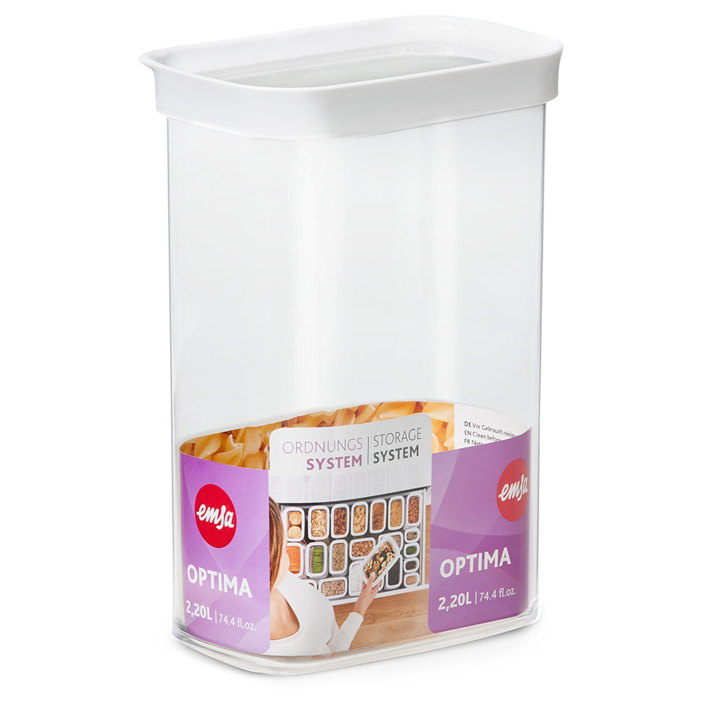 emsa Vorratsdose OPTIMA 23,8 cm hoch transparent 2,2 l, 1 St.