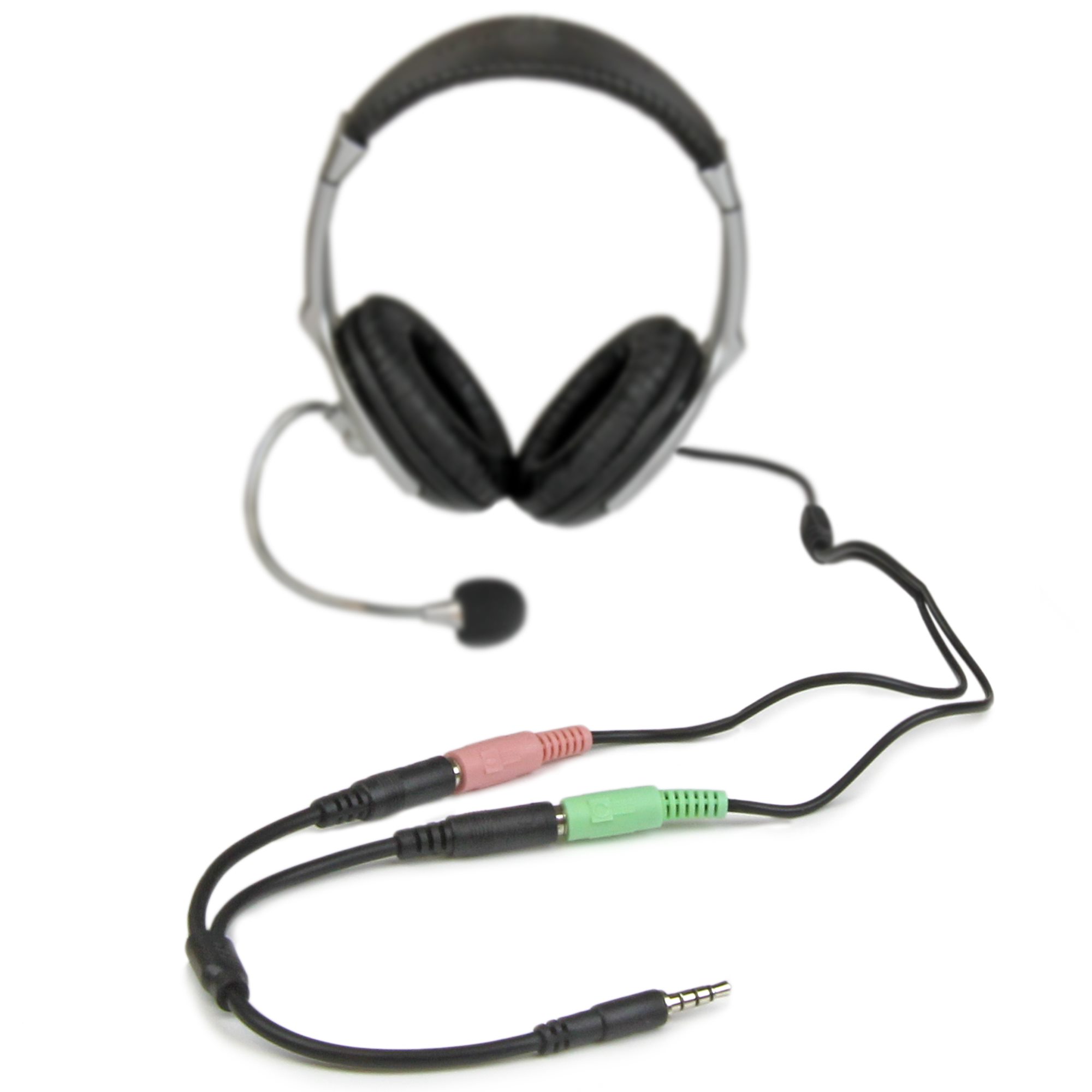HEADSET ADAPTER - STEREO / MIC .