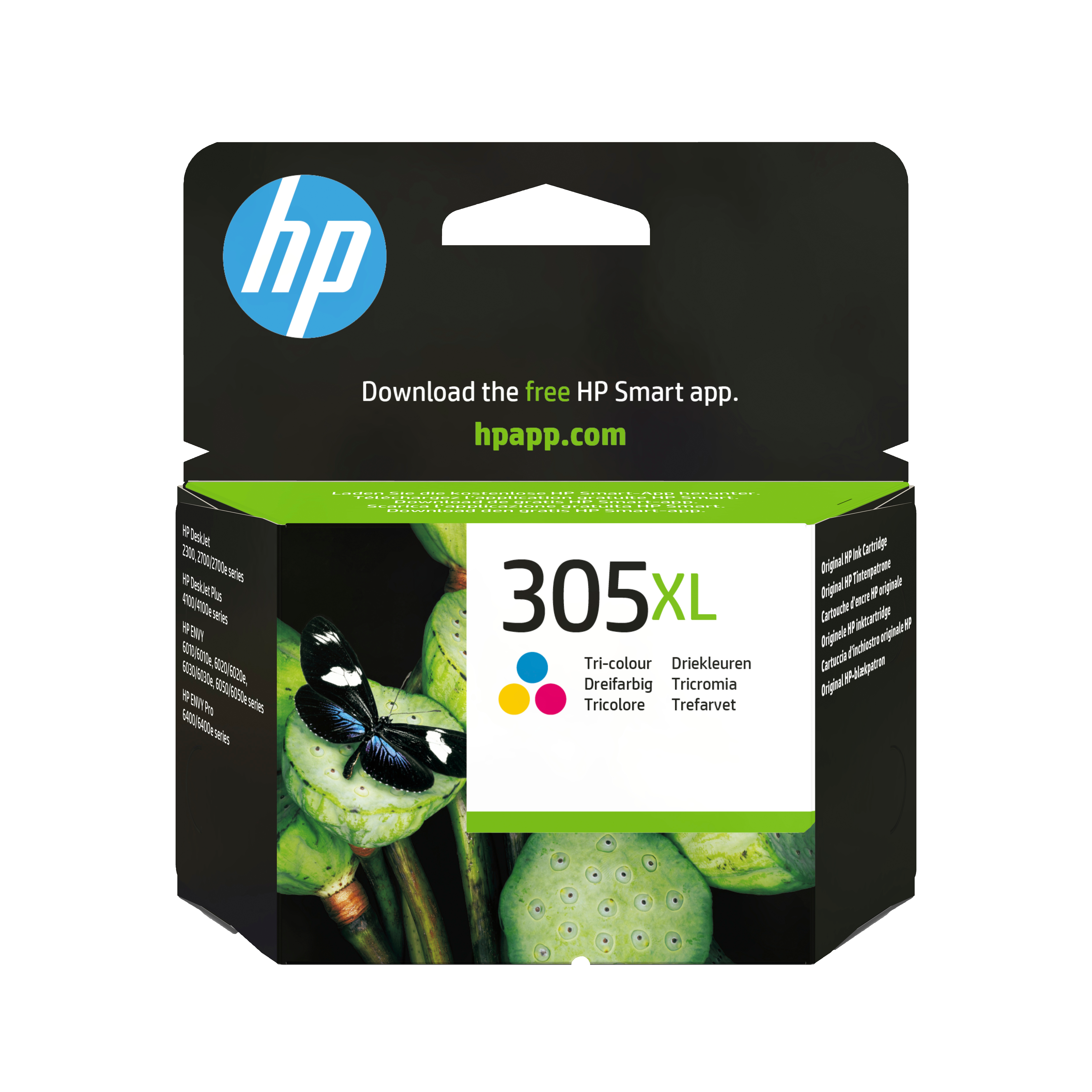 HP 305XL Dreifarbig Tintenpatrone 5ml