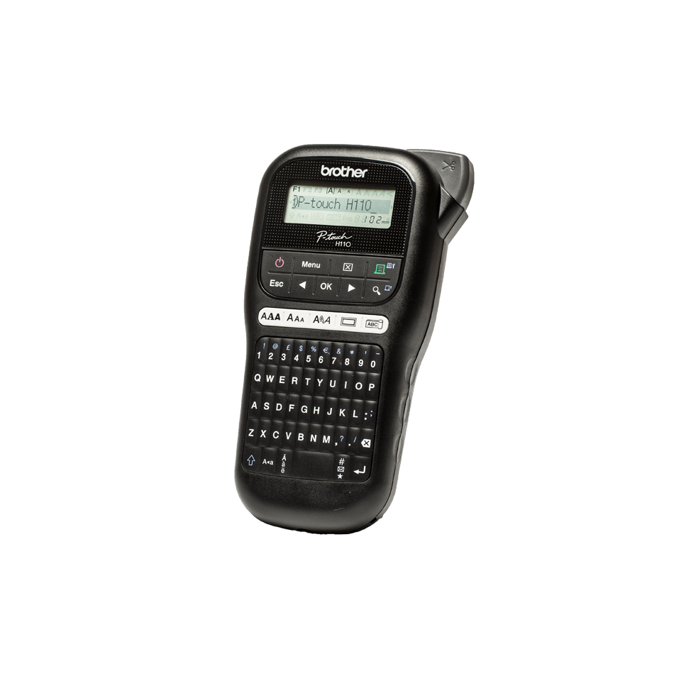 P-TOUCH H110 LABEL MAKER F. 9 MM 180 DPI 20 MM/S.