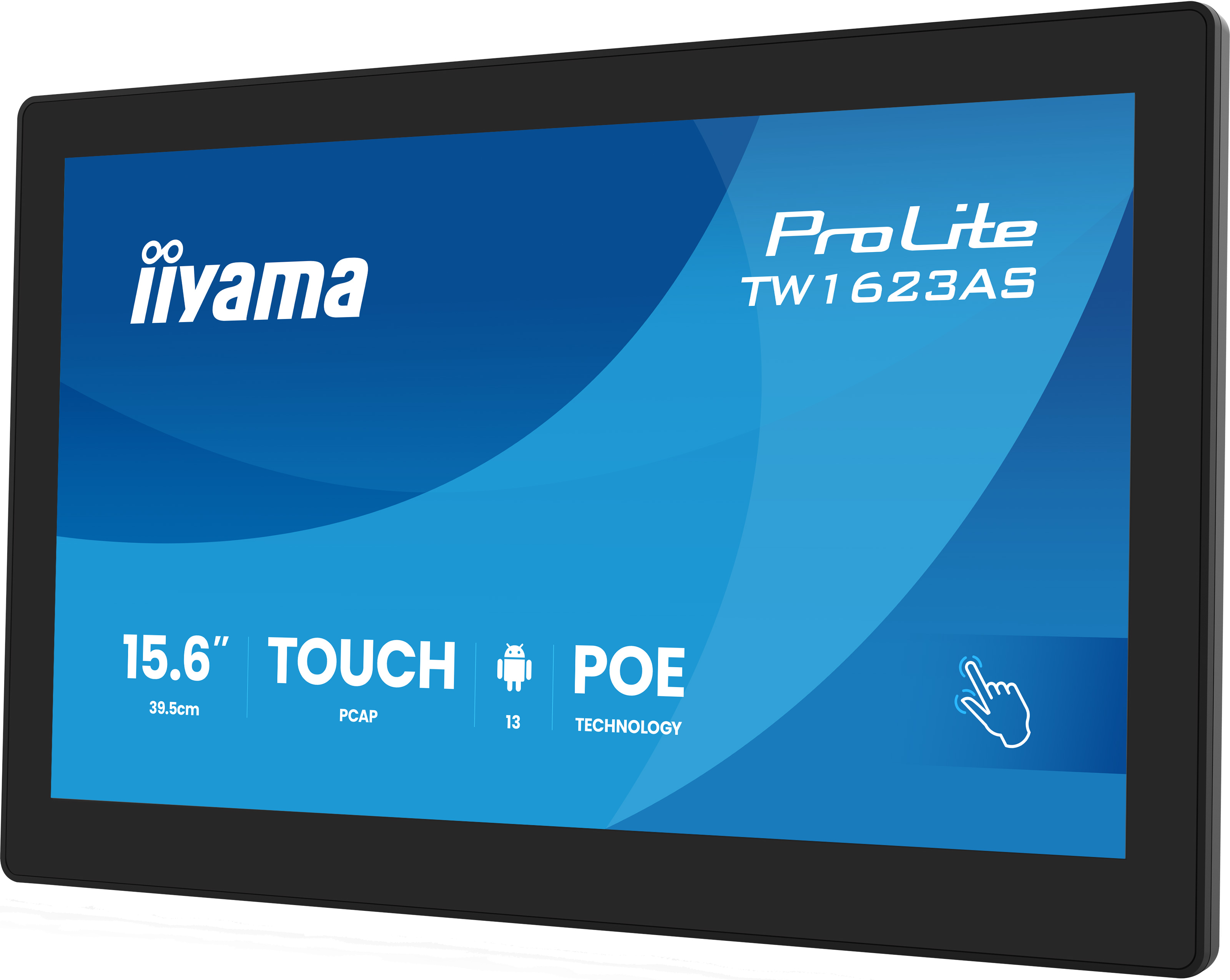 TW1623AS-B3P 15.6IN ANDROID OS 30MS 16:9 1000:1 HDMI/USB