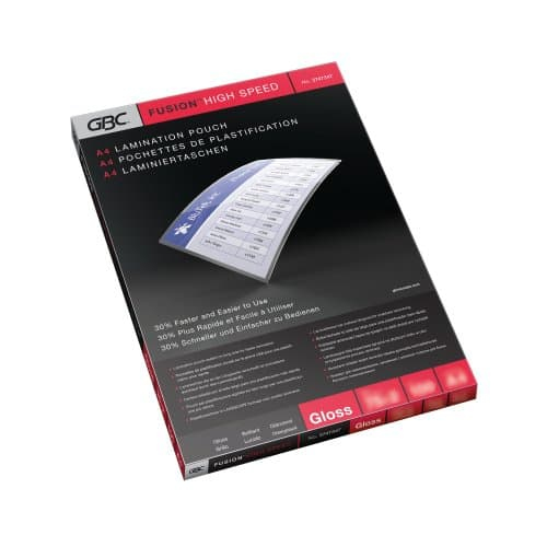 GBC Laminierfolien High Speed glänzend für A4 125 micron, 100 St.