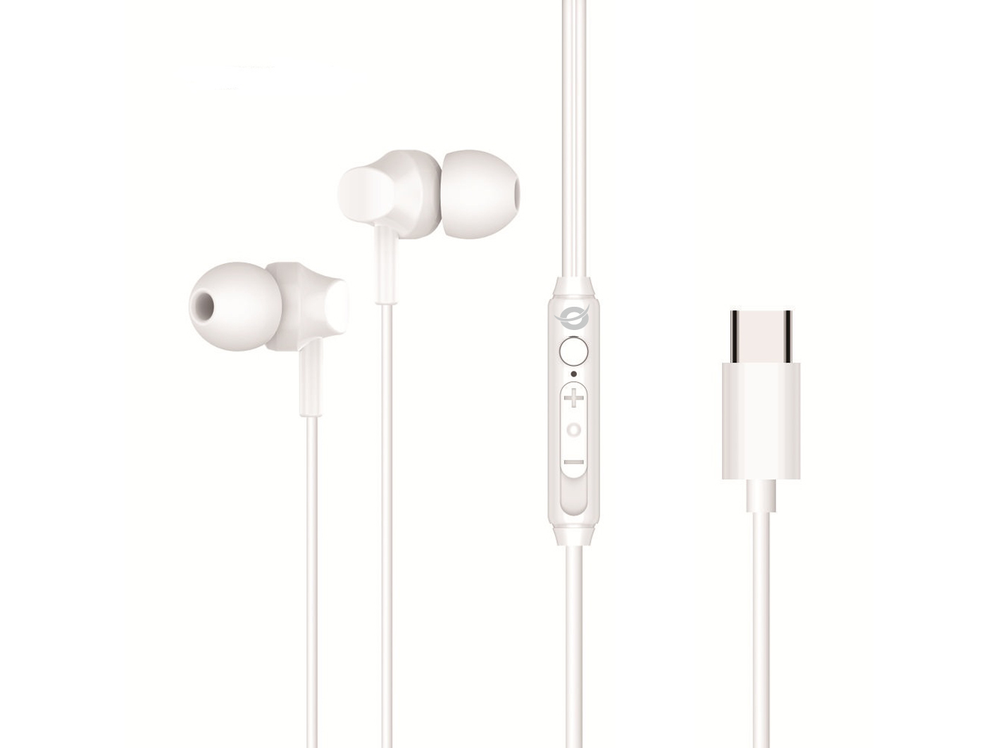 CONCEPTRONIC Headset In-Ear USB-C/Mikro/Bedien./+ 1.20m ws