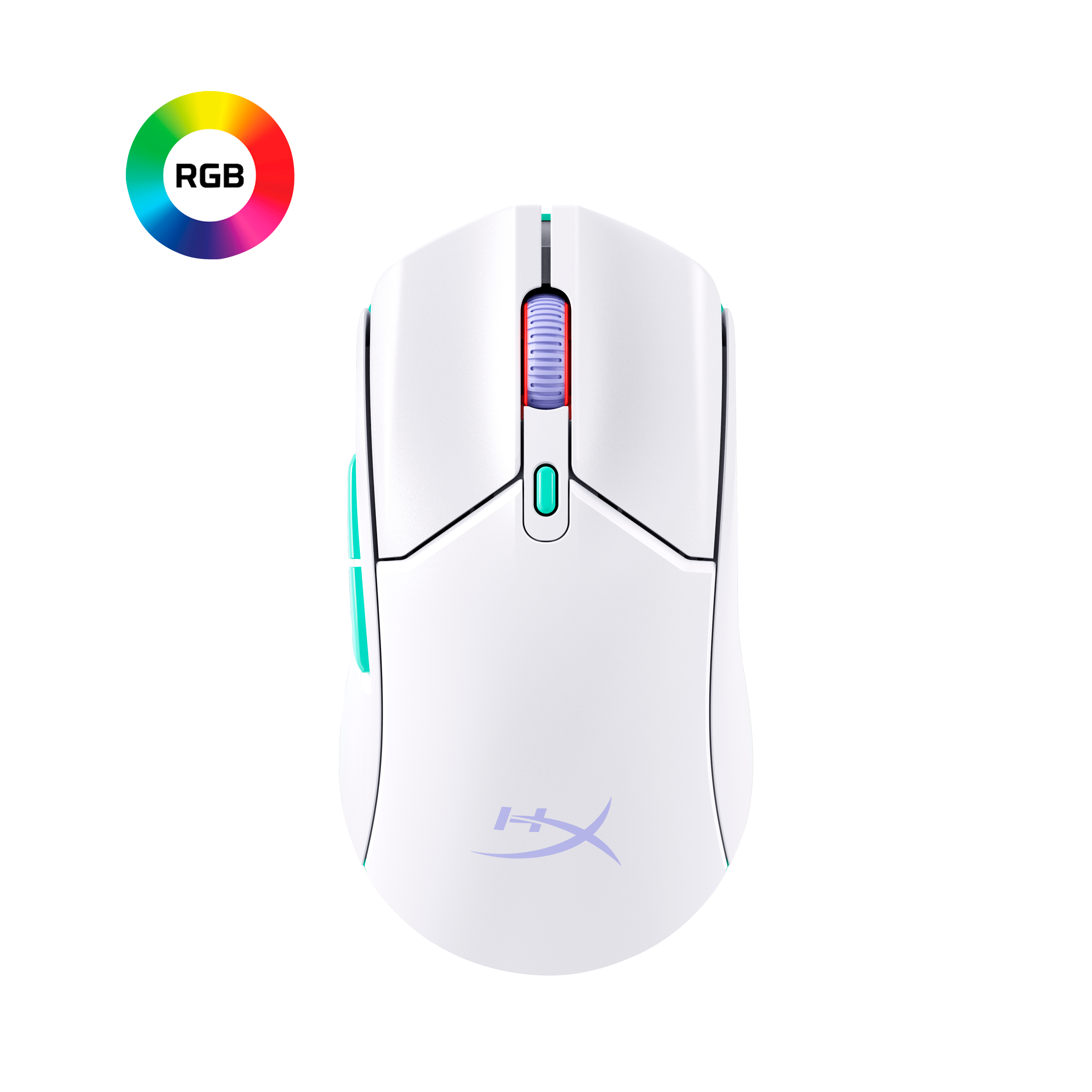 HP HyperX PF Has 2 Core WL WHT Gm Ms (P)
