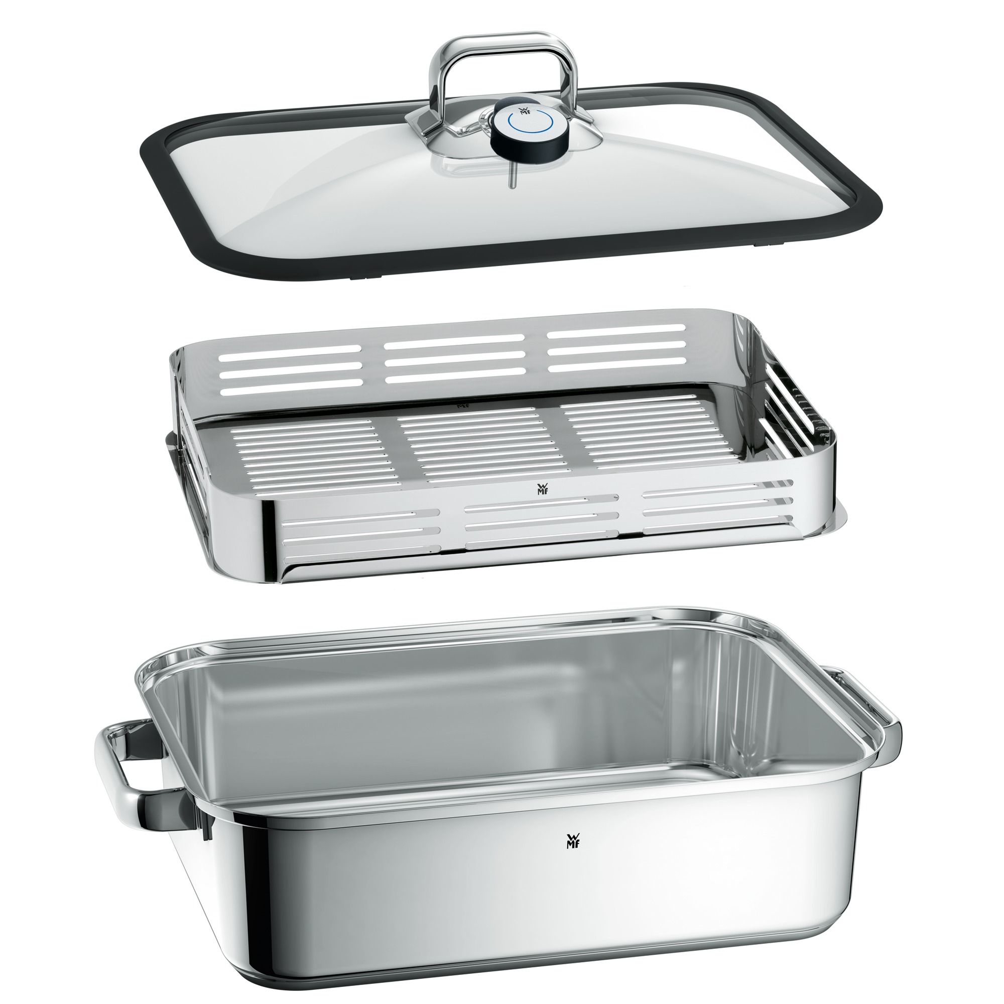 WMF Dampfkochtopf Vitalis silber Ø 5-tlg., 1 Set