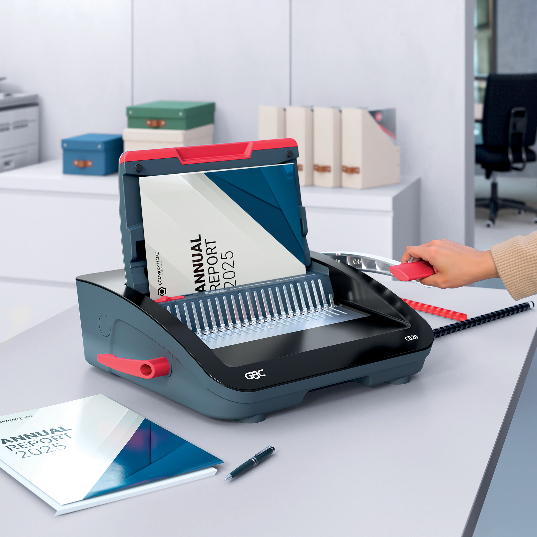 GBC CombBind CB20 Kunststoffbindegerät
