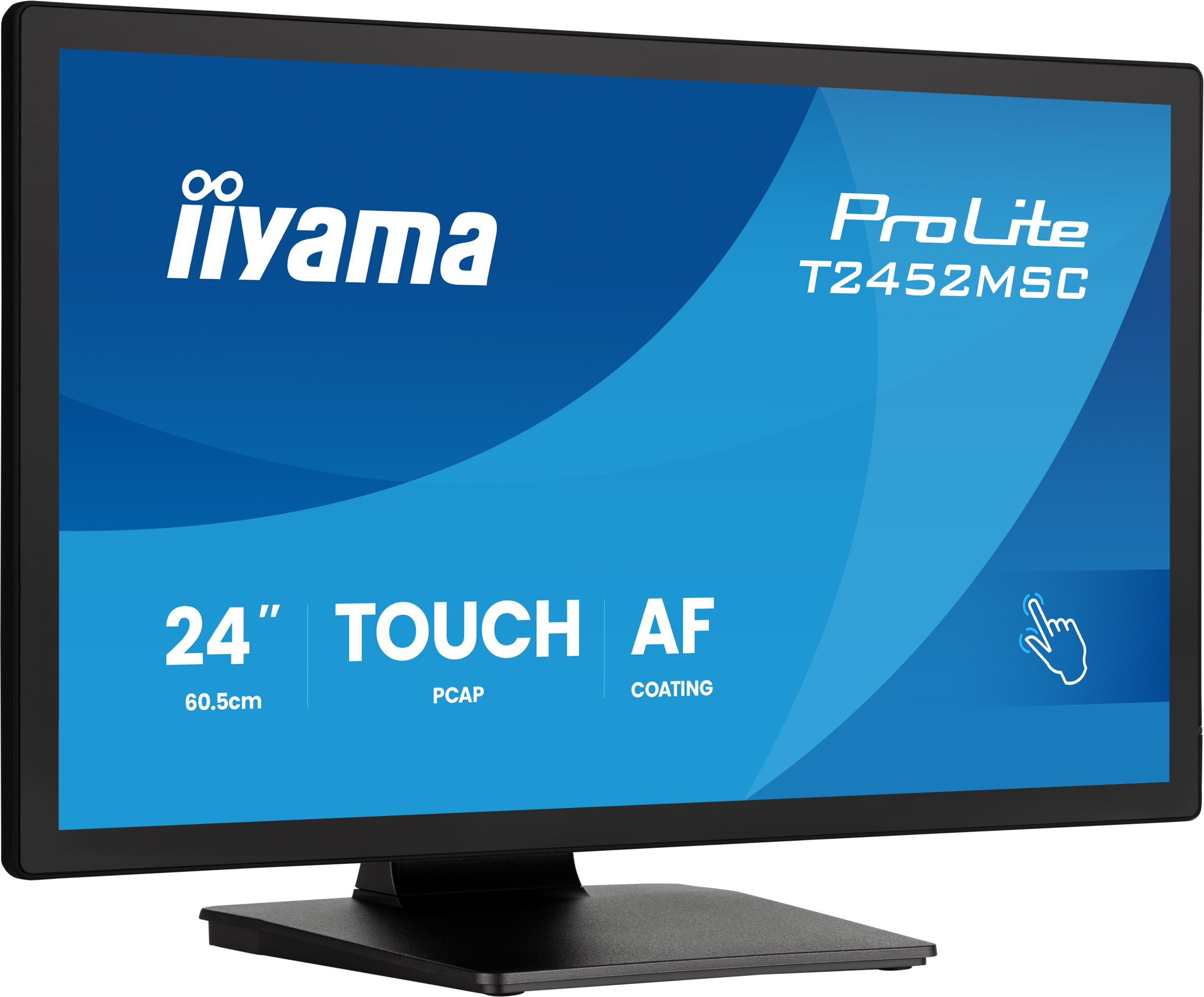 IIYAMA 60.5cm (23,8) T2452MSC-B2 16:9 M-Touch HDMI+USB+DP