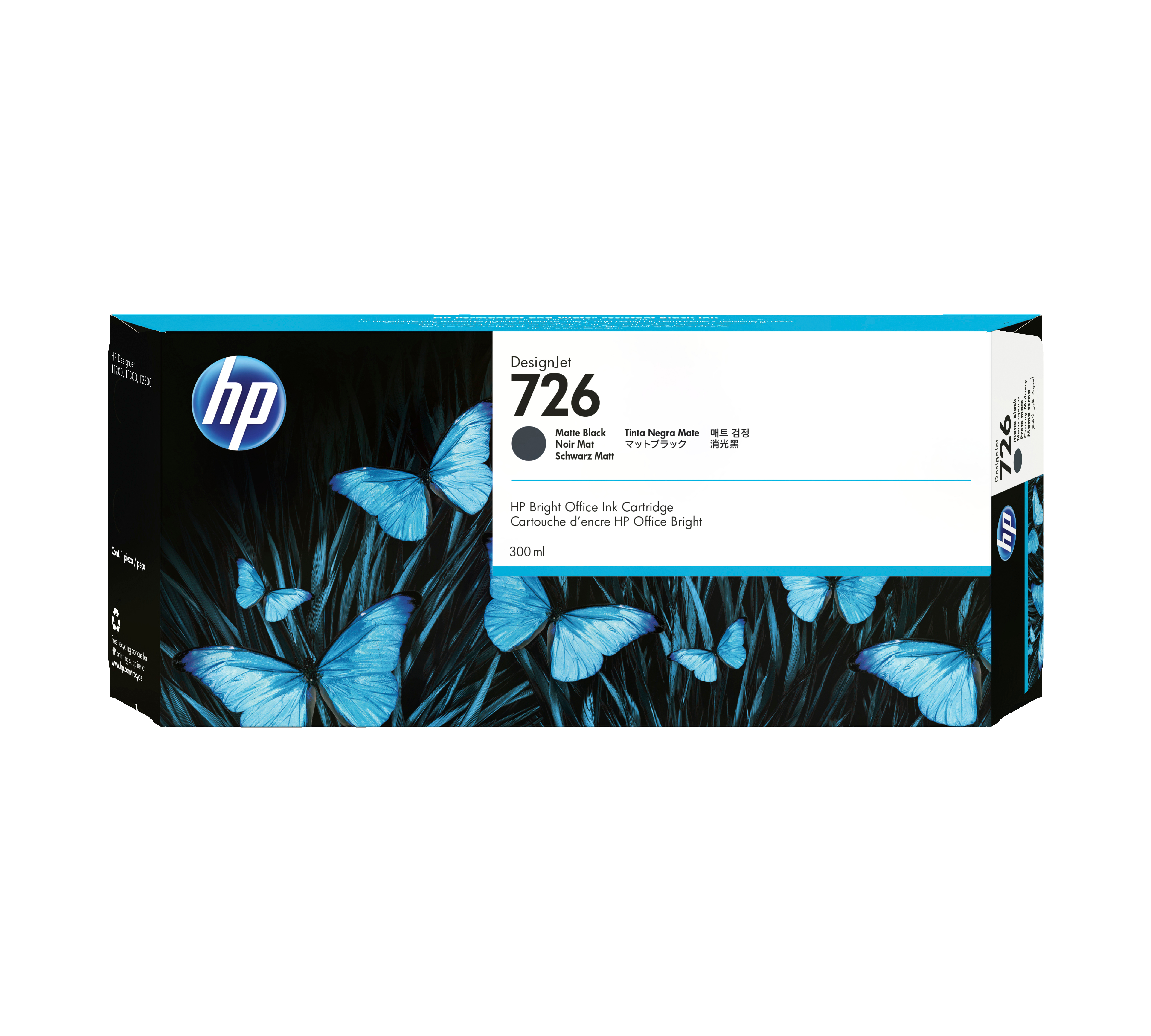 HP 726(CH575A) schwarz Druckerpatrone