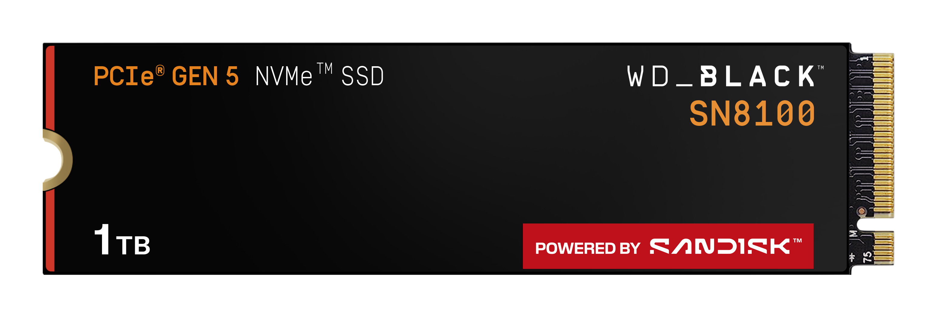 HDSSD M.2 1TB WD Black™ SN8100 NVMe PCI5.0