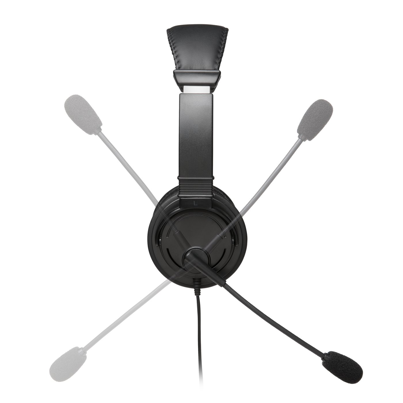 Kensington Headset Hi-Fi mit Mikrofon, USB-A 1.80m Kabel,sw