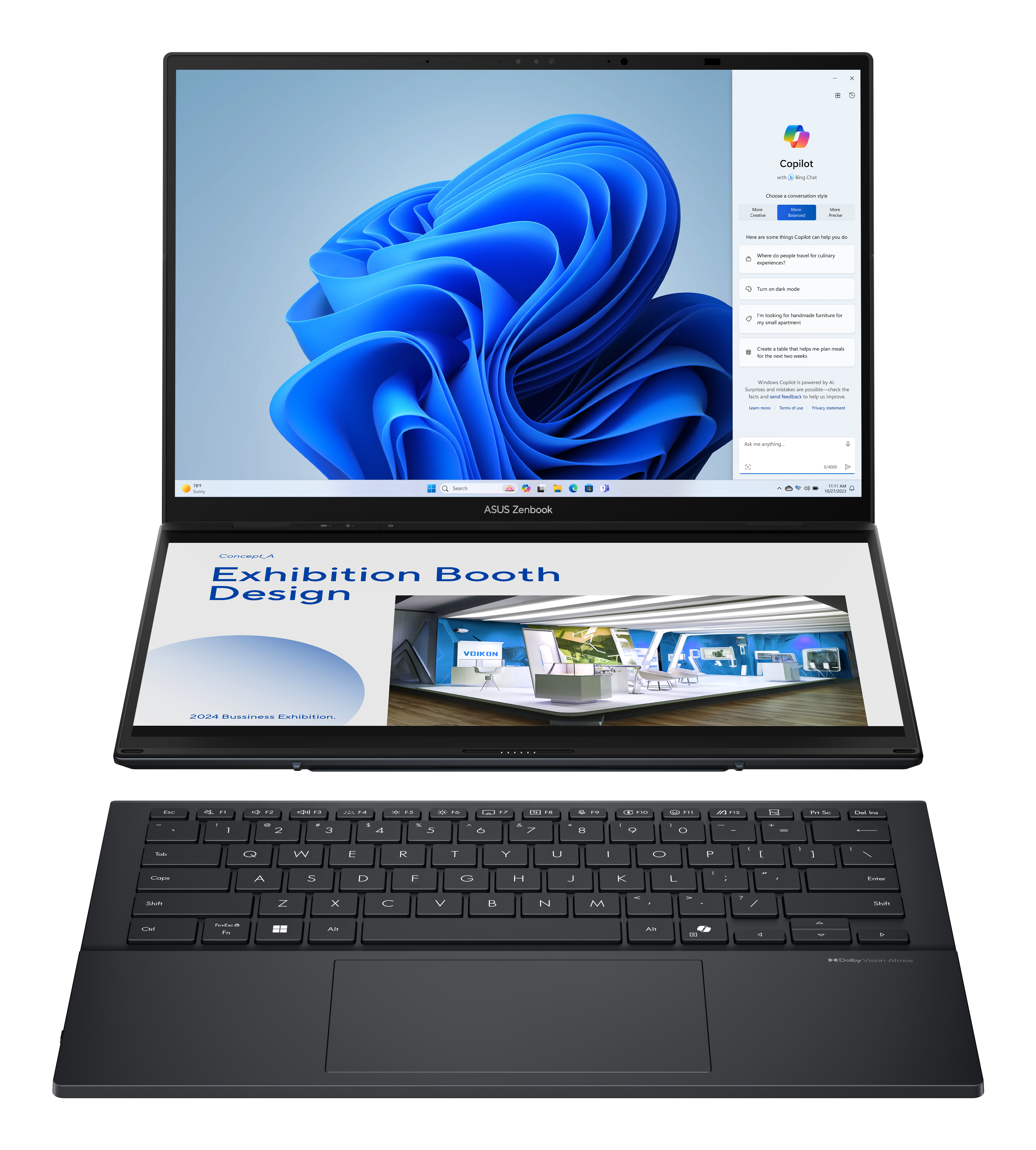 ASUS Zenbook Duo 14 U9-285H 32 2TB UX8406CA-PZ068X W11P