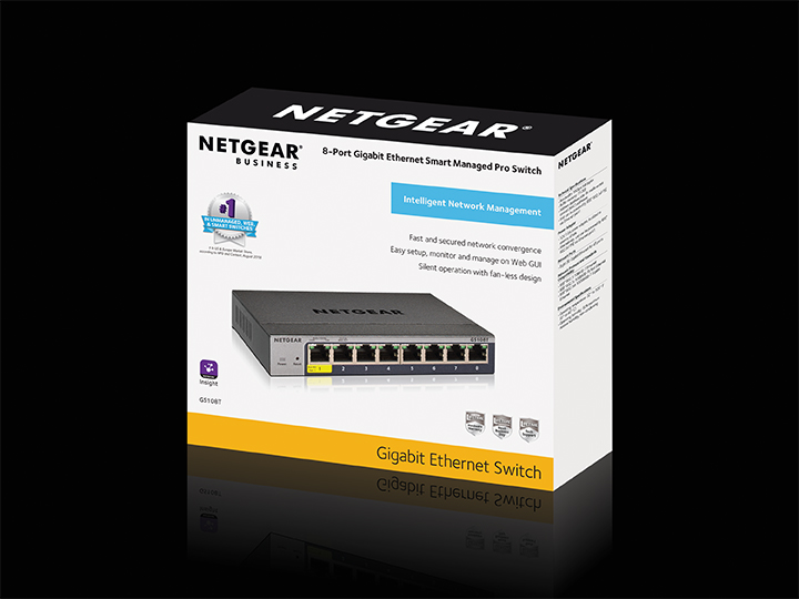 NETGEAR Switch 8x GE GS108T-300PES