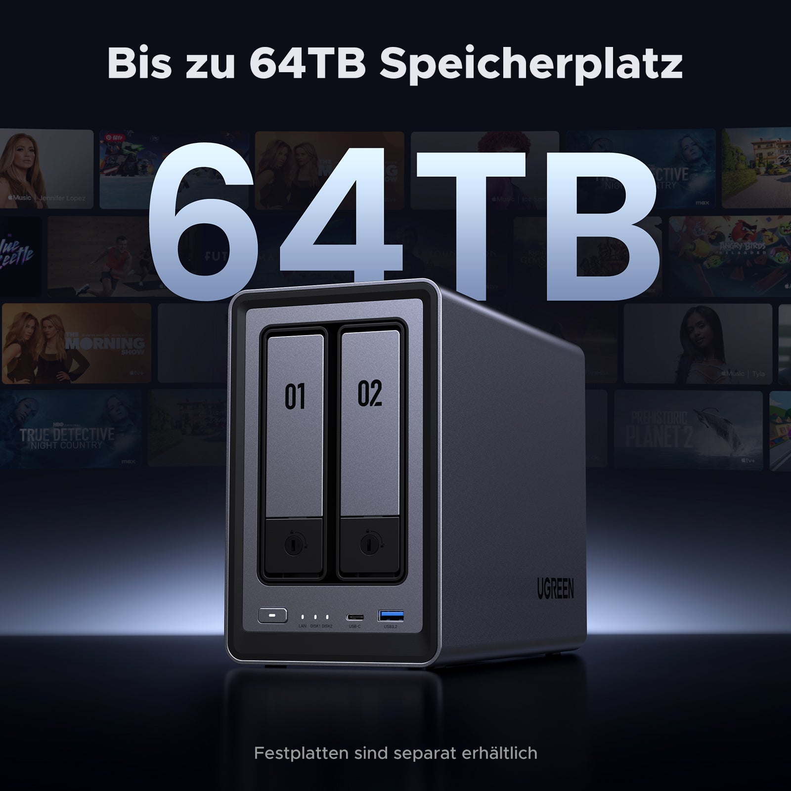 NAS Server Ugreen DXP2800 2-Bay