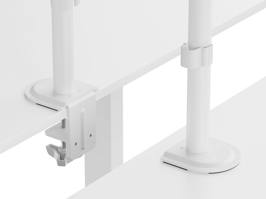 Equip Tischhalterung 17-32/2TFT 360° H.verst. 9Kg weiß retail