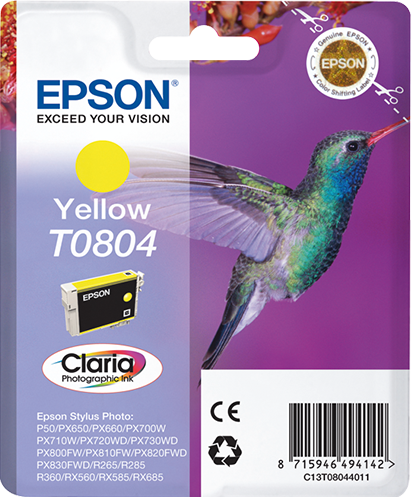 EPSON T0804 (Kolibri) gelb Druckerpatrone